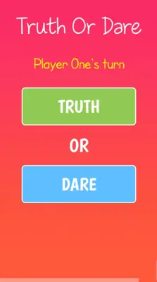 Truth Or Dare Kids android App screenshot 1